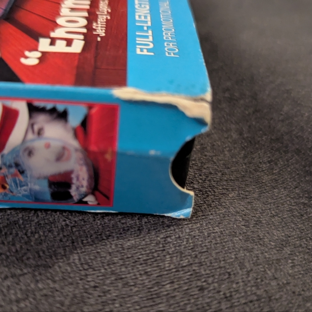 Dr Seuss' The Cat in the Hat Demo Promo Screener VHS Tape TESTED - Picture 6 of 8